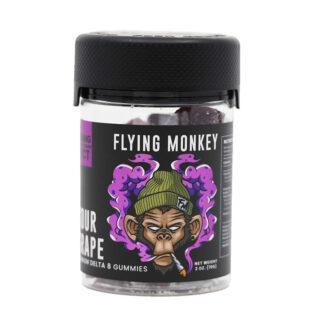 THC Edibles - Delta 8 Gummies - Sour Grape - 50mg
