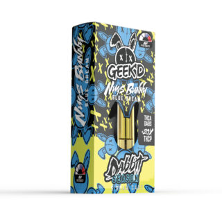 Delta 8:THC-P:THC-A Blend Cartridge - Nugs Bunny Blue Dream - 500mg - By Geek'd