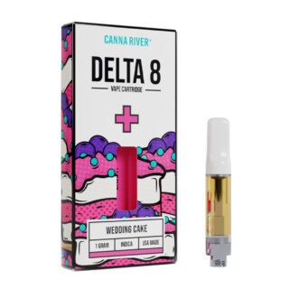 Canna River - Delta 8 Vape - Cartridge - Wedding Cake - 1g