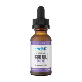 Broad Spectrum CBD Oil Tincture - Natural - cbdMD