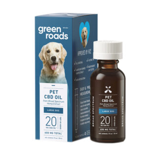 Large Dog CBD Pet Tincture - Green Roads
