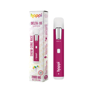 Weed Pen - Snow Cone Nice D10 Disposable Vape Pen - 2ml by Happi