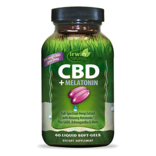 CBD Capsules with Melatonin - Irwin Naturals