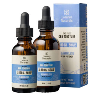 CBD Isolate Tincture - Flavorless -  Lazarus Naturals
