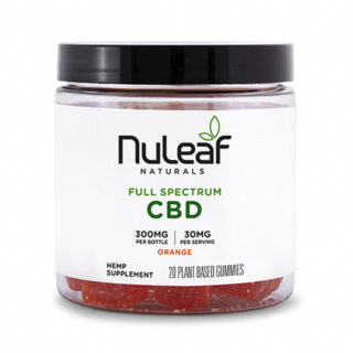 Full Spectrum CBD Gummies - Orange - NuLeaf Naturals