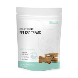 Penelope's Bloom - CBD Pet Edible - Heart + Immunity Treats - 300mg (Front)