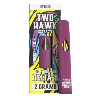 D8:D9:D10:THC P Device - Unicorn Piss - 2g - By Two Hawk Hemp