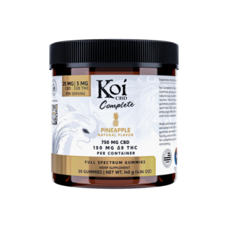Koi CBD - Delta 9 Gummies - Pineapple - 30 Count