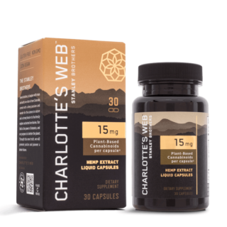 Full Spectrum Hemp Extract CBD Capsules - Charlotte's Web