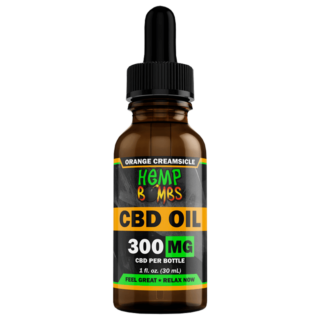 Broad Spectrum CBD Oil Tincture - Orange Creamsicle -  Hemp Bombs