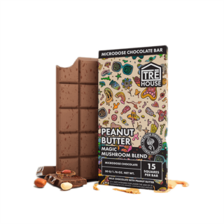 Tre House - Chocolate Bar - Magic Mushrooms - Peanut Butter