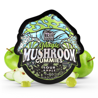 Magic Mushroom Gummies Sour Apple - TRĒ House