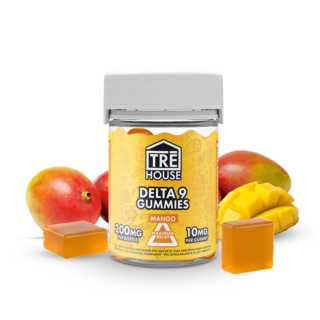 Delta 9 Gummies - Mango - TRĒ House